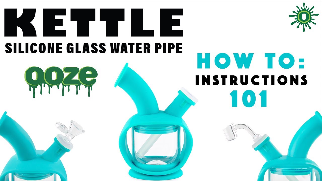 Ooze Kettle Water Pipe Instructions 101: How to Use (Unboxing Product)