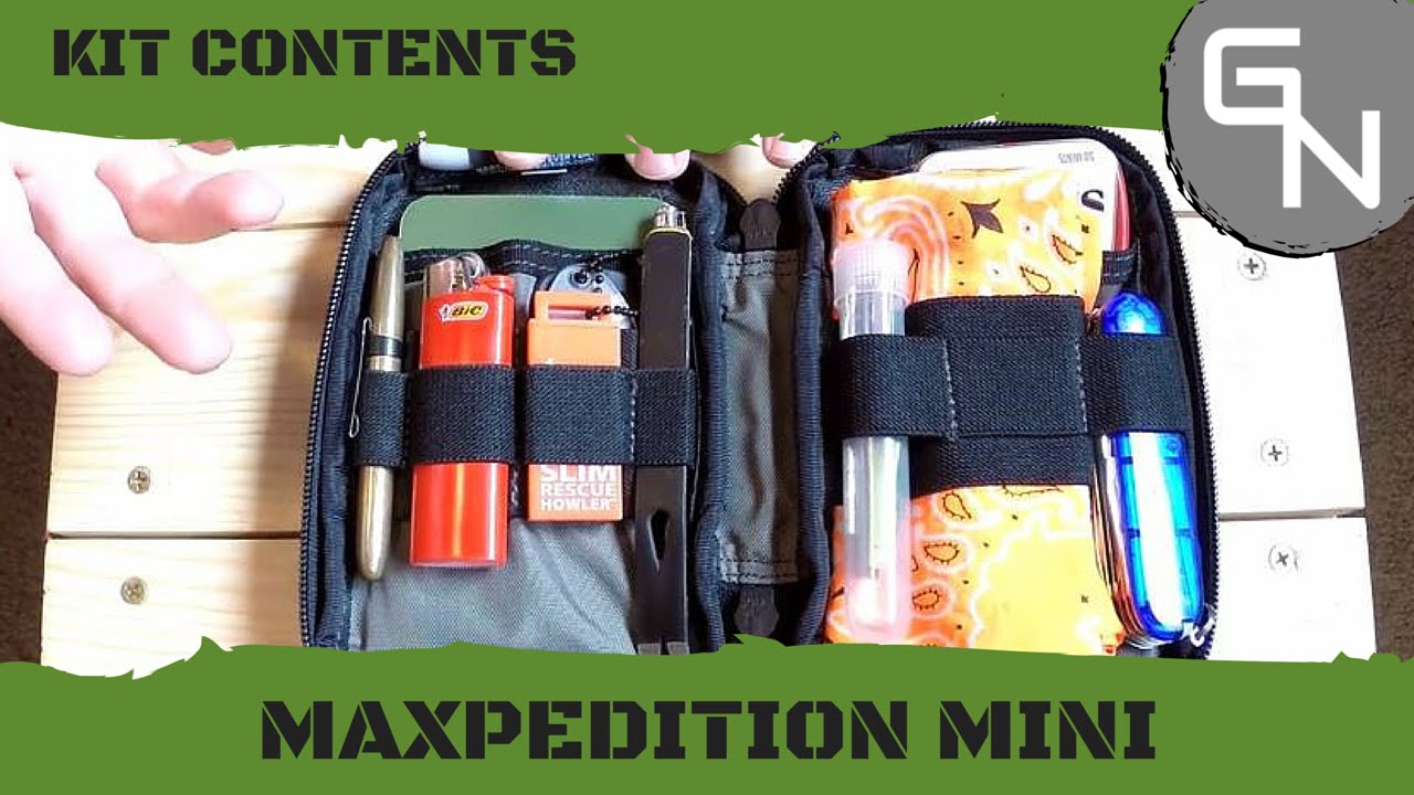 Мини-карманный органайзер Maxpedition — для выживания в городе