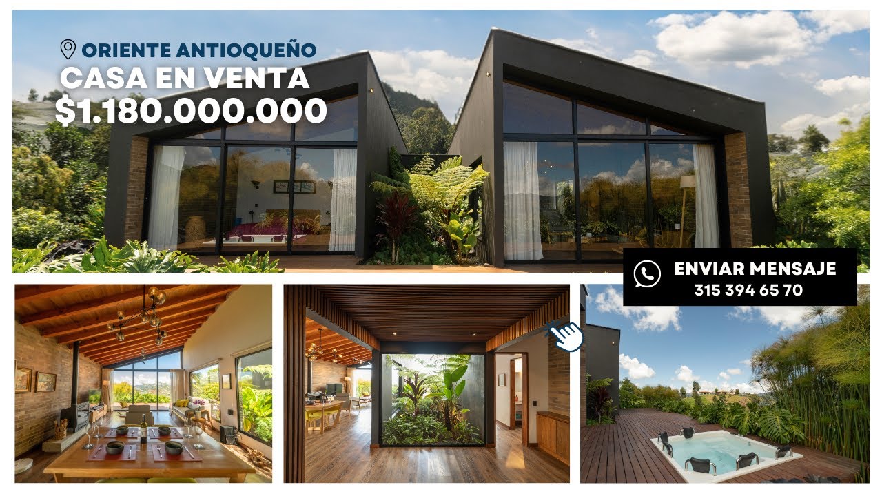 Casa en Venta Oriente Antioque&ntilde;o 🏡Exclusiva Casa Finca en Venta La Uni&oacute;n, Antioquia $1.180.000.000