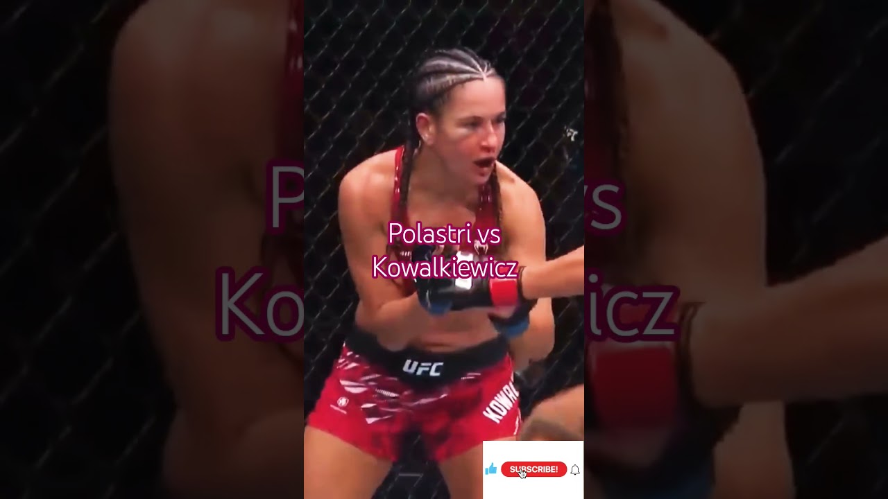 Julia Polastri Head Kick KO Stuns Karolina Kowalkiewicz at UFC Rio #ufc #mma #mmafighter