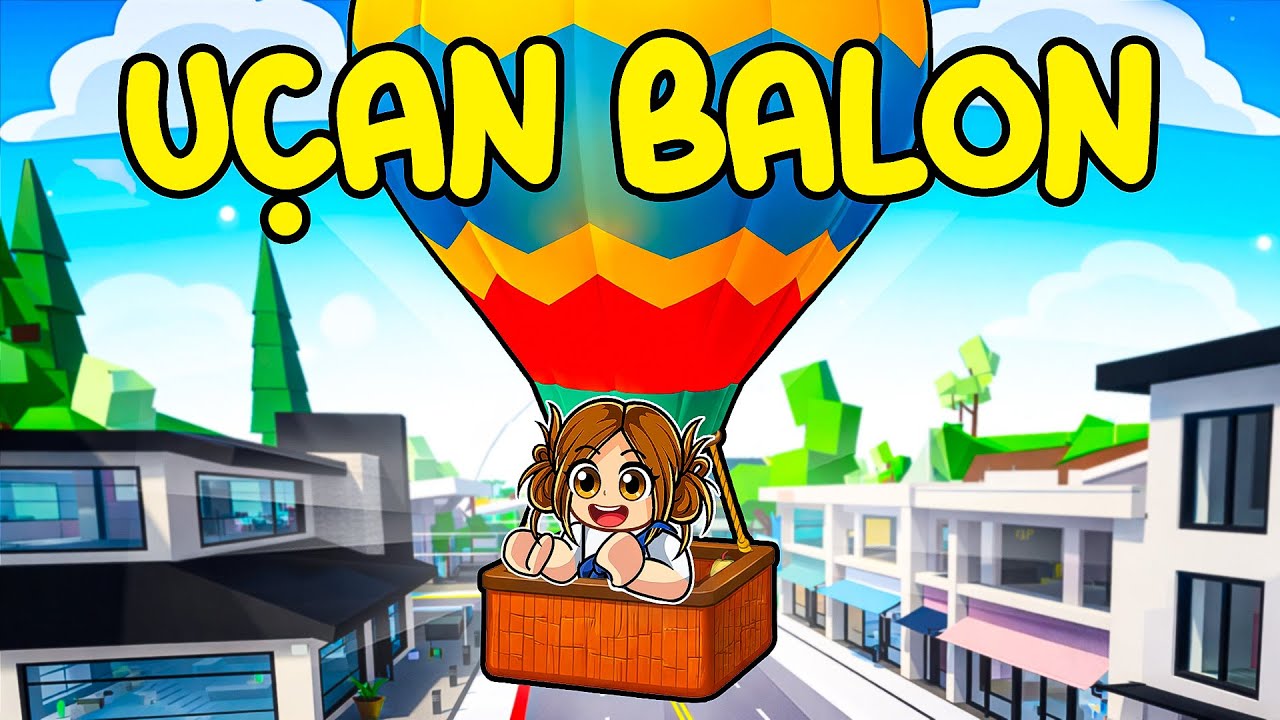 Brookhaven'da Uçan Balonum Oldu😮 Roblox Brookhaven🏡RP