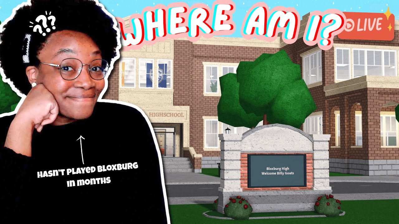 SO Late to the New Bloxburg (School update, Halloween update, New Map ~kinda~)