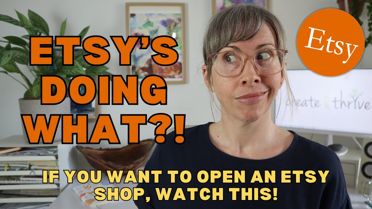BIG NEWS if you want to open an Etsy shop in 2025 - Don't miss this!