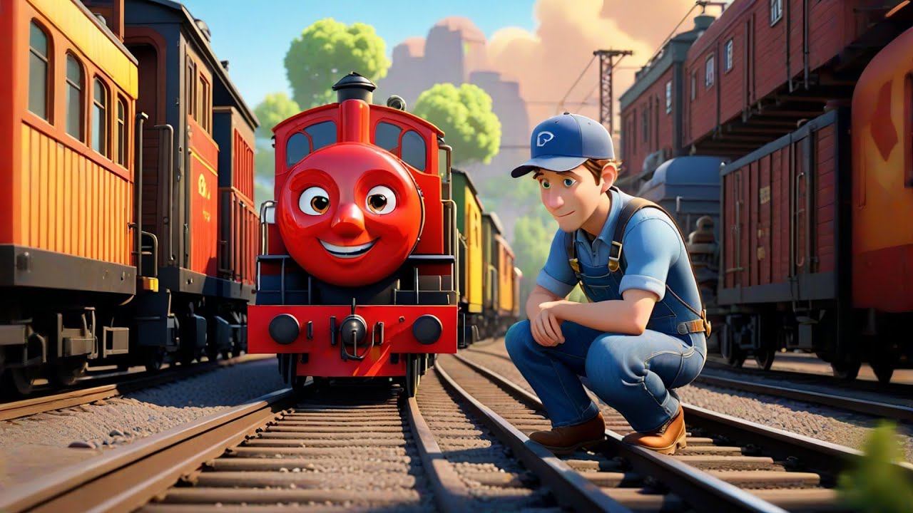 Timmy Train Rolls Away | Adventure Song for Kids | Fun Nursery Rhymes and Learning Songs