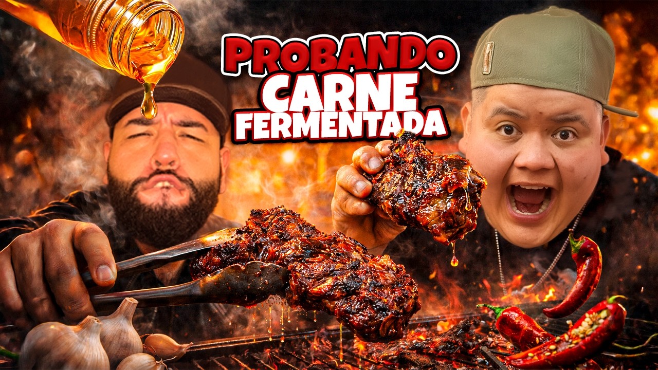 ¡ESPERAMOS 20 DÍAS PARA PROBAR ESTA CARNE CON MIEL, AJO Y CHILE🔥🥩 - La Marraniza