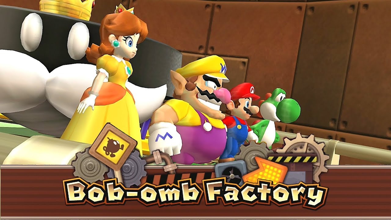 Mario Party 9  Bob omb Factory ◆ Daisy Handicap 50 (Master Difficulty) #5