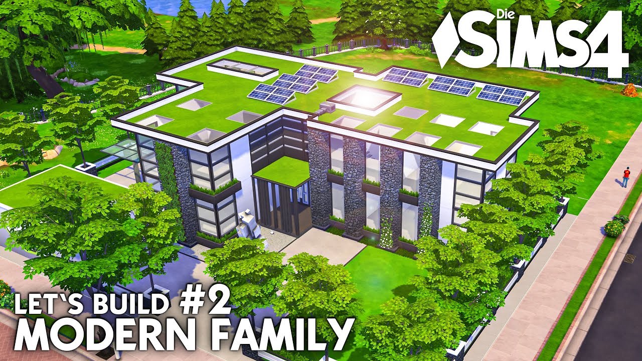 Die Sims 4 Modern Family Haus bauen | Let's Build #2: Grundriss (deutsch)