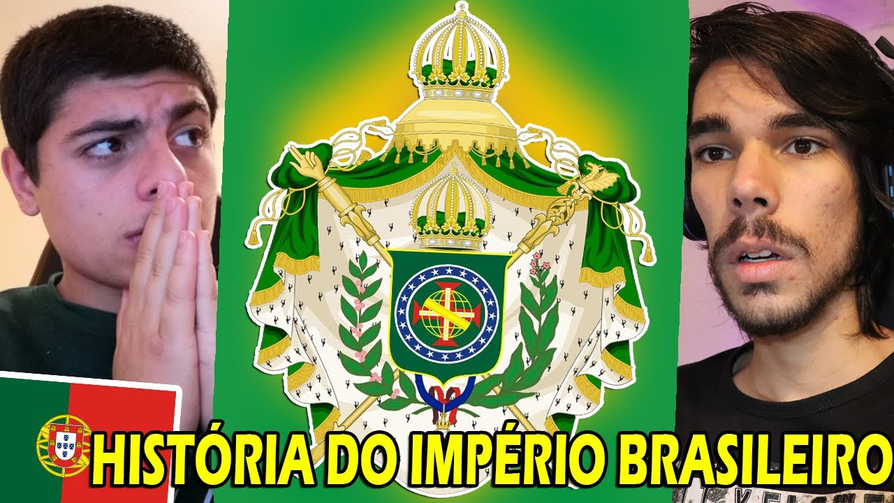 Portugueses reagem à HISTÓRIA do IMPÉRIO do BRASIL (c/@Gamesteel TM)