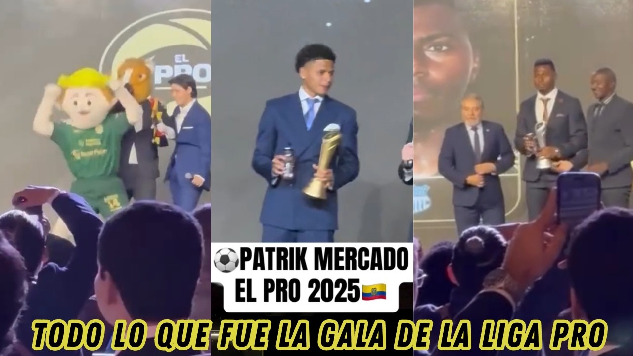 Todo lo que fue la premiación en la gala de la Liga Pro
