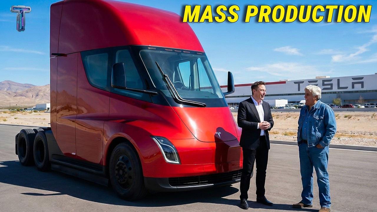 Elon Musk's Tesla Semi Truck 2026 Redesign: Mass Production Ramp Revealed