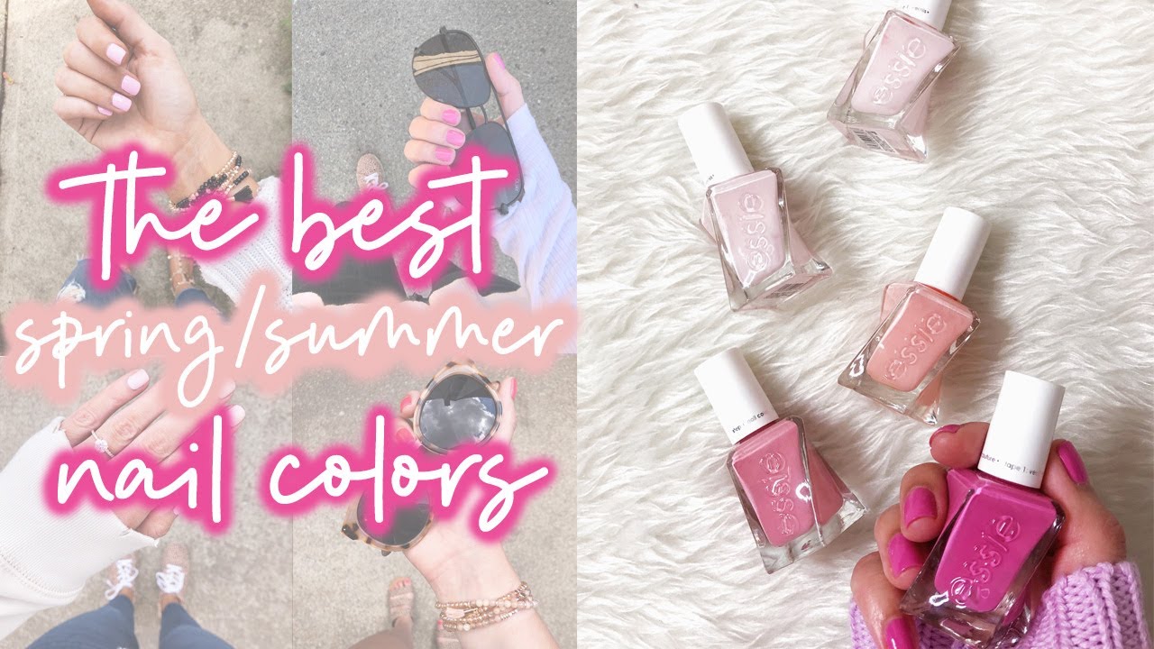 BEST SPRING & SUMMER NAIL POLISH COLORS 2020 | Sarah Brithinee