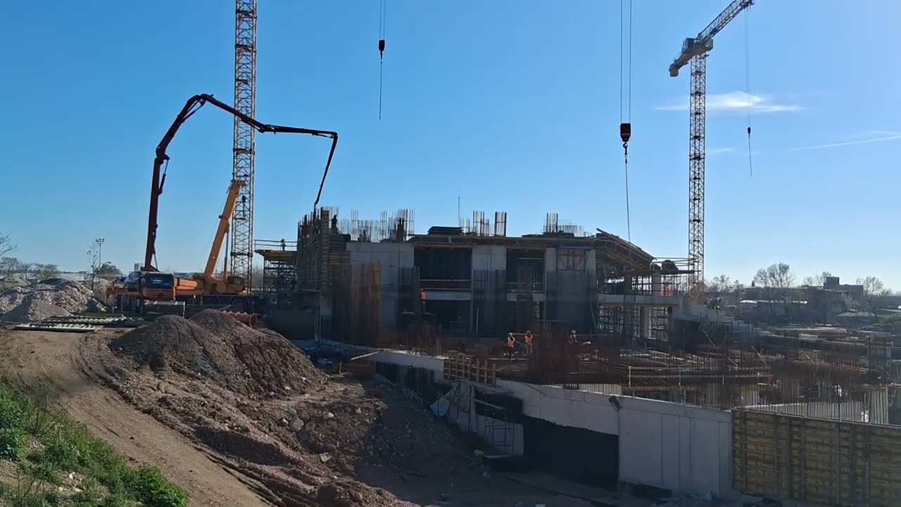 ΒΟΤΑΝΙΚΟΣ 3 2 2026. Εργασίες για την κατασκευή του νέου γηπέδου του παναθηναϊκου. Ώρα 14:50