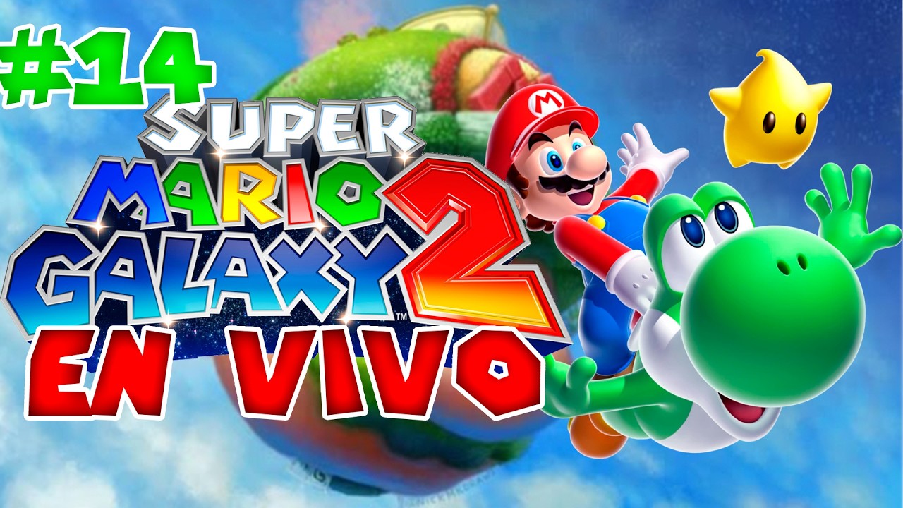 🔴 Super Mario Galaxy 2 al 100% en Vivo #14