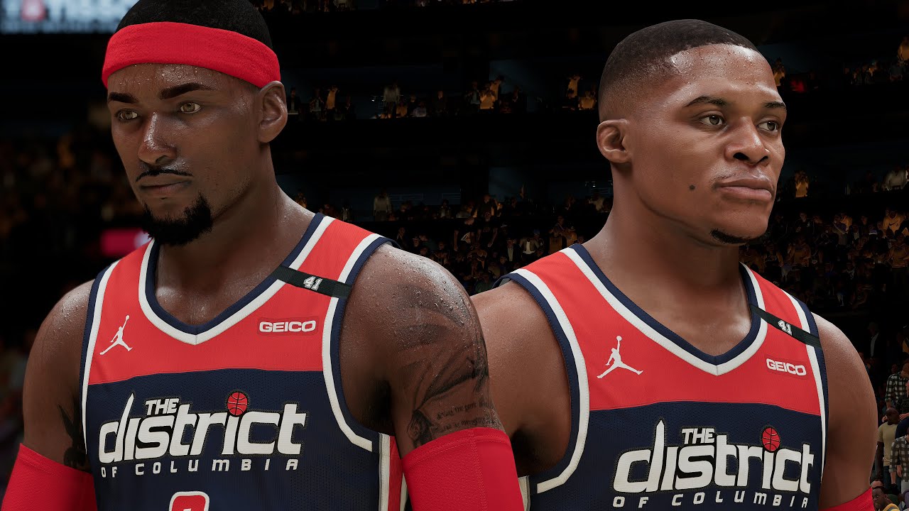 NBA 2K21 PS5 MyNBA - BJ Island vs LeBron James! Westbrook Triple-Double!