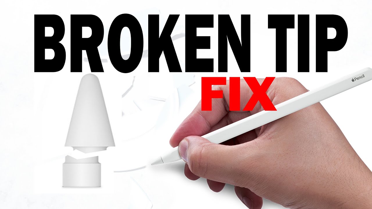 Apple Pencil 2nd Gen Tip Repair Stuck