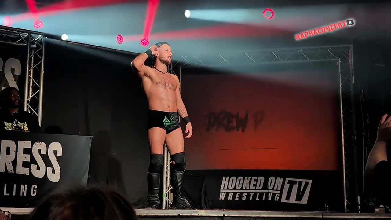 Drew Parker Entrance Progress Wrestling 190