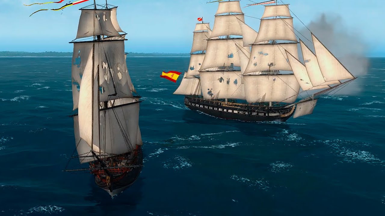 Naval Action #02 | United States × Le Gros Ventre Refit + OW NPCs (PVP)