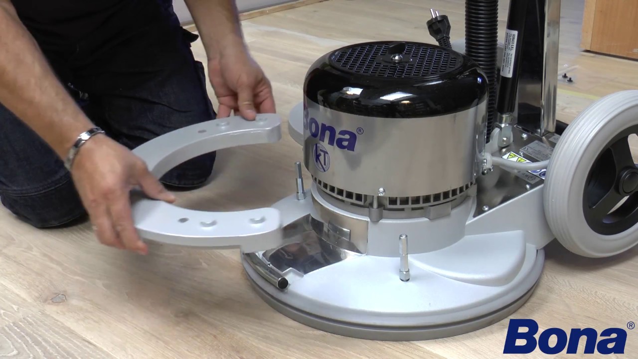 Fitting extra weights | Bona FlexiSand 1.9