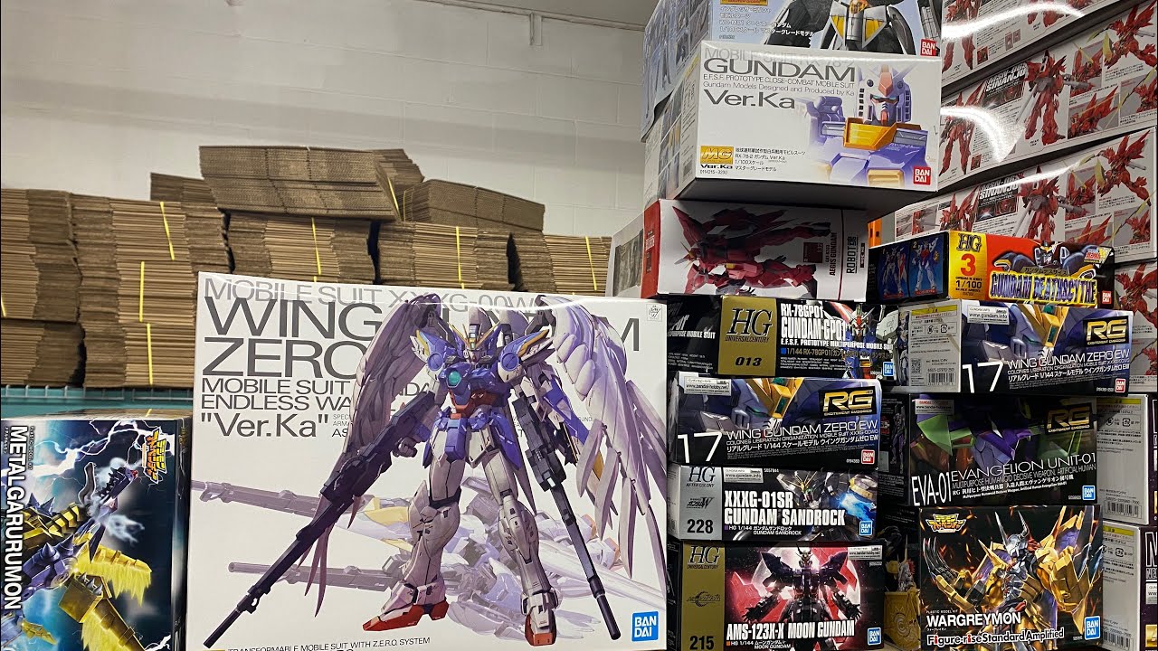 How we ship HUGE GUNDAM Orders here at Canadian Gundam