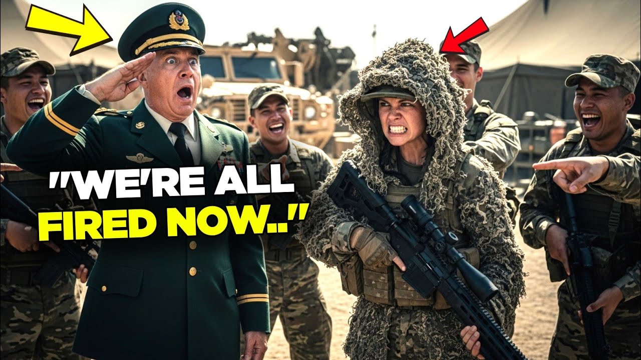 They Mocked the Unknown Female Sniper, Until the SEAL Commander Saluted Her First