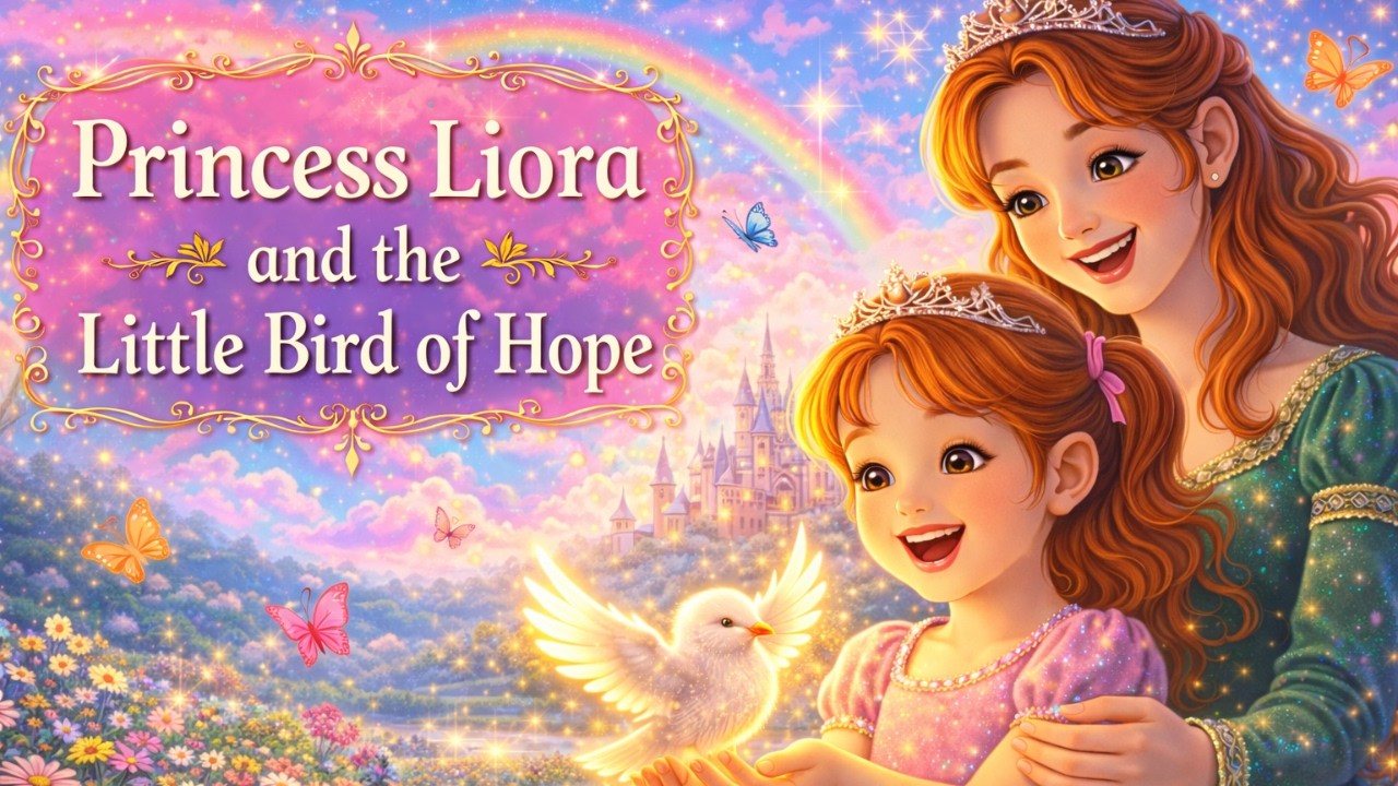 Princess Liora and the Little Bird of Hope | Gentle Bedtime Story for Kids