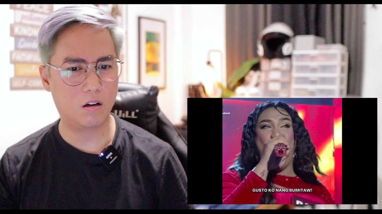 Raven Heyres - Gusto Ko Nang Bumitaw [Tawag ng Tanghalan Grand Resbak] | REACTION