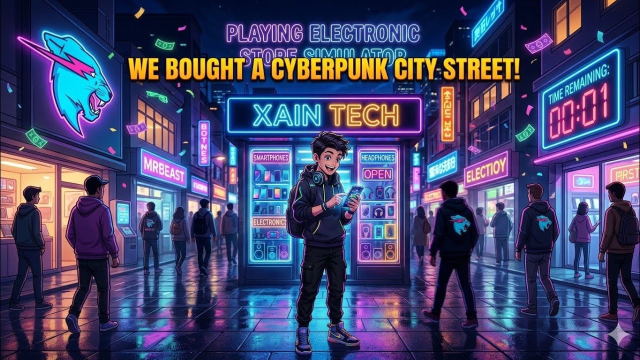 Playing electronic store simulator ||@xaingaming6