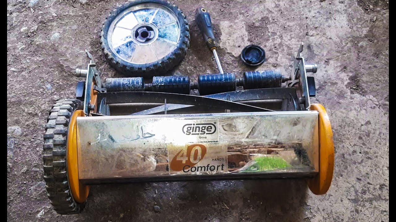 How to repair grass cutting machine