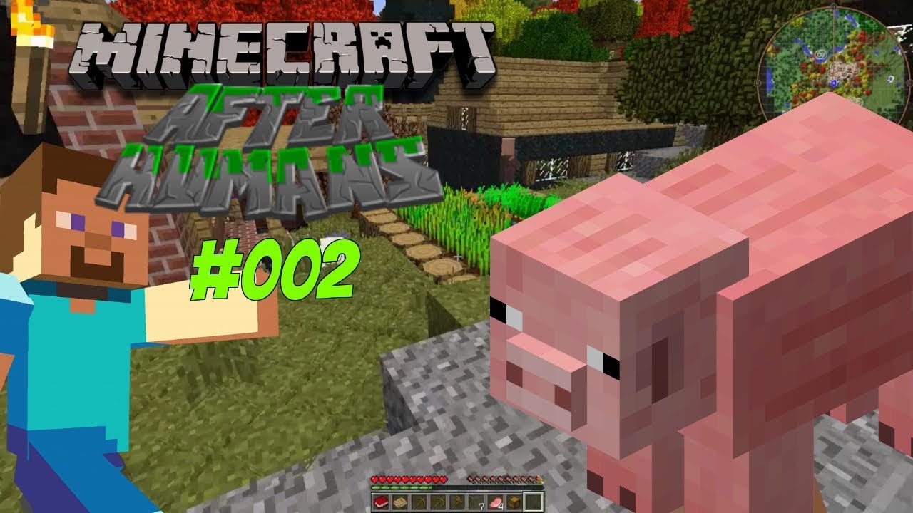 Lets Play Minecraft: After Humans - The Village of DESPAIR [S1E2]