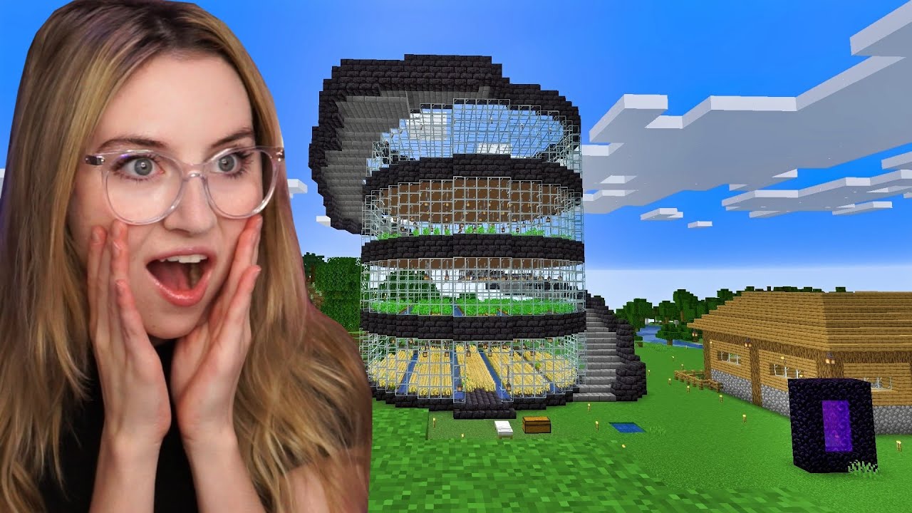 I built the most INSANE farm in CloutCraft (this took 9 hours) #5