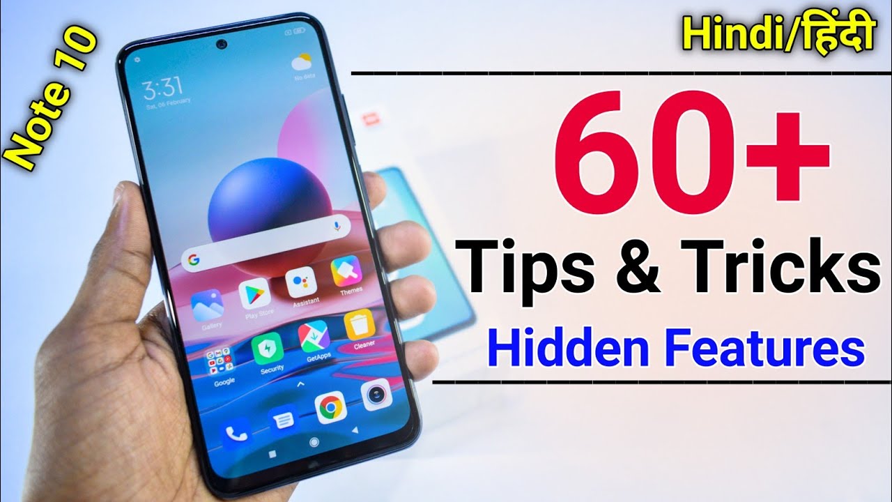 Redmi Note 10 Tips And Tricks - Top 60++ Hidden Features | Hindi-हिंदी