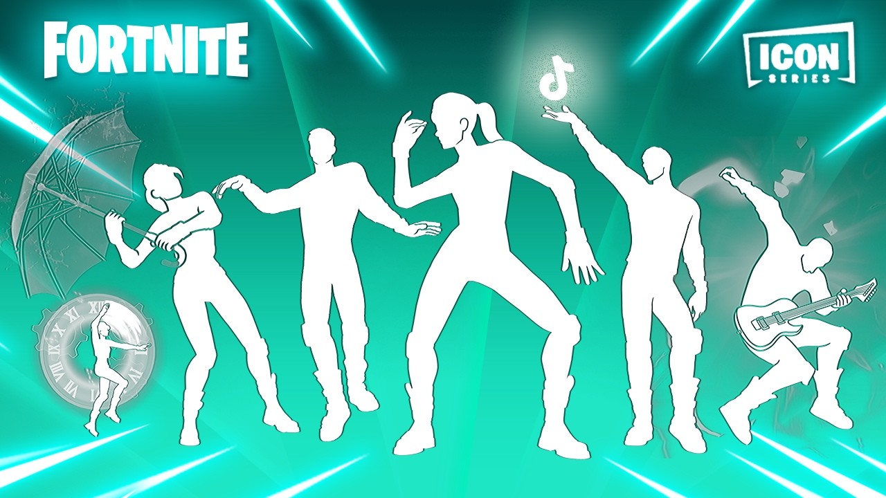 ALL FORTNITE DANCES & EMOTES! 💃🏻 (Chapter 1 - Chapter 6)