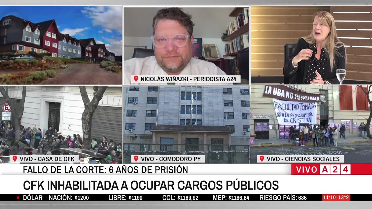 📢 CRISTINA KIRCHNER CONDENADA: PERSECUCIÓN Y CORRUPCIÓN DEL KIRCHNERISMO