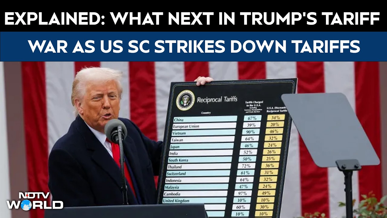 Trump Tariffs | What Next In Trump's Tariff War? India, UK, EU See Temporary Reduction