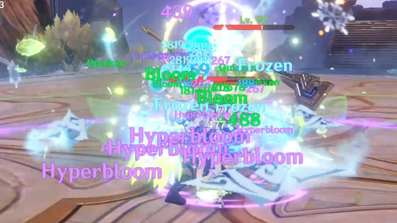 Dendro Artifact Domain in 38s with only Dendro MC, Kaeya, Lisa and Barbara | Genshin Impact