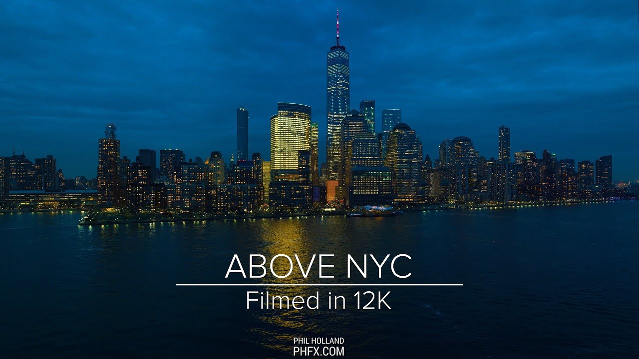 Above NYC - Filmed in 12K