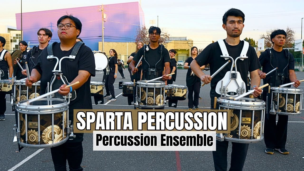Sparta Percussion 2026 - Percussion Ensemble