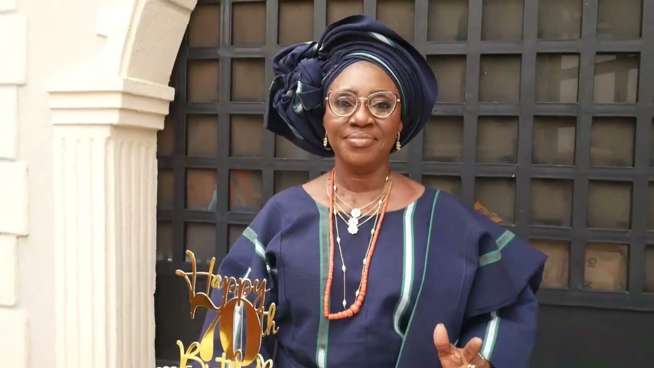 70TH BIRTHDAY OF MRS ANTHONIA OGUNBIYI