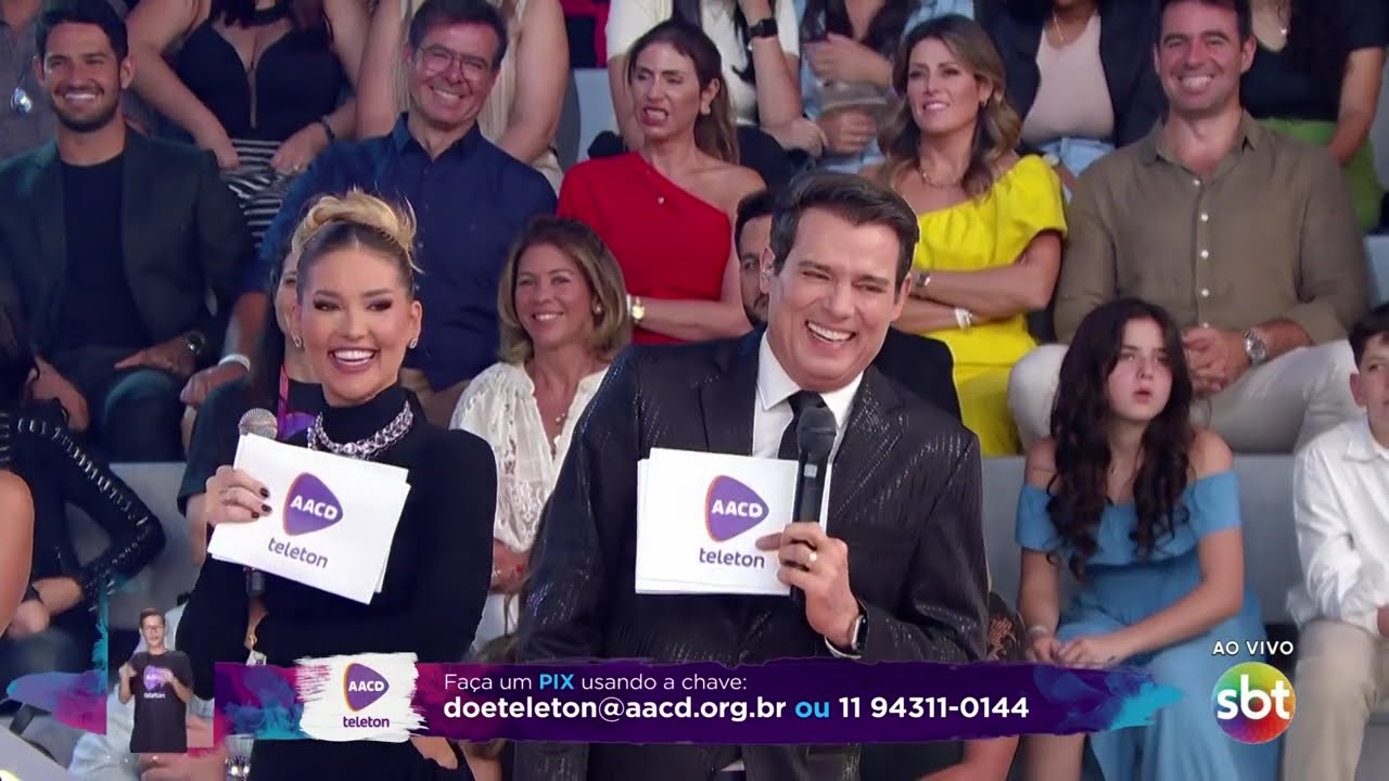 Teleton 2023 | Última hora | Mion, Lexa, Portiolli, Patrícia Abravanel no palco (11/11/2023)