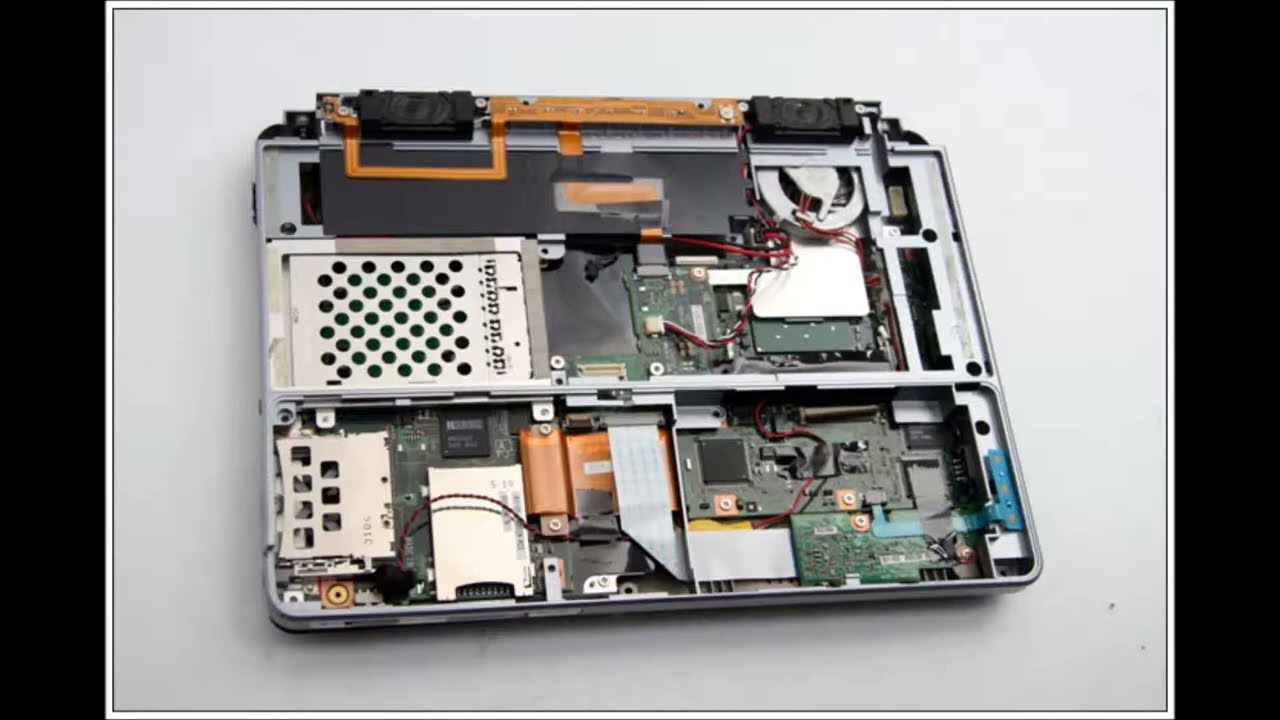 Fujitsu LIFEBOOK P7010D 노트북 분해(Laptop disassembly)