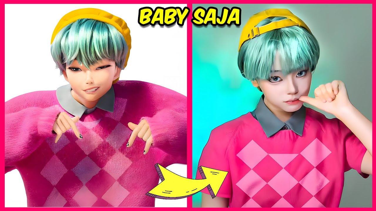 LAS GUERRERAS K-POP en una versión real de TikTok 🎶 ¡Adivina La Canción LAS GUERRERAS K-POP 😍Zoey🔥Ru
