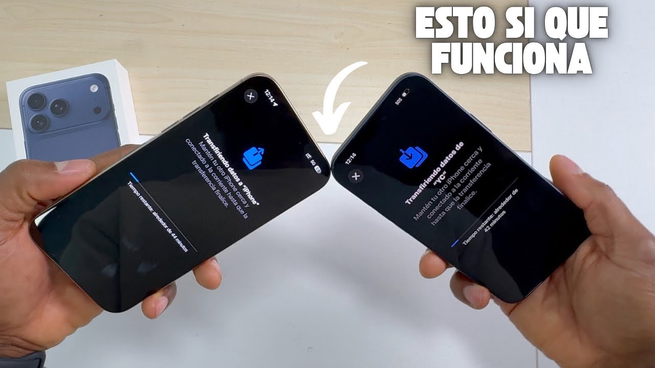 Como transferir todo de un iPhone a otro iPhone 