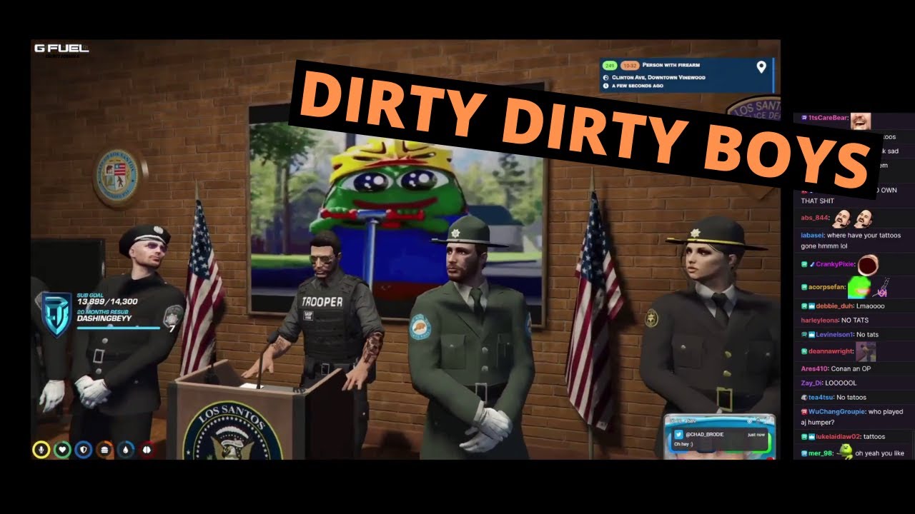 PRESS CONFERENCE !!  AJ Hunter, Conan Clarkson & Chief Baas IN TROUBLE.. PART 1 | GTA RP NoPixel 3.0