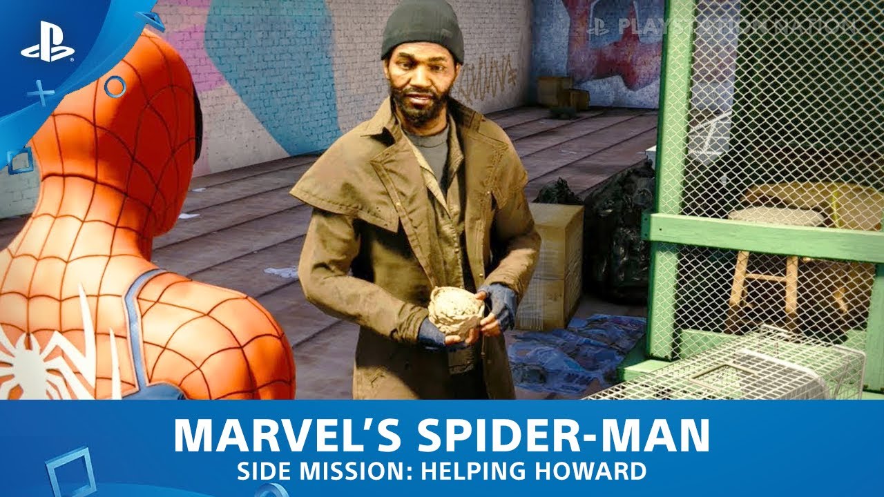 Marvel's Spider-Man (PS4) - Side Mission - Helping Howard [All Lost Pigeons]