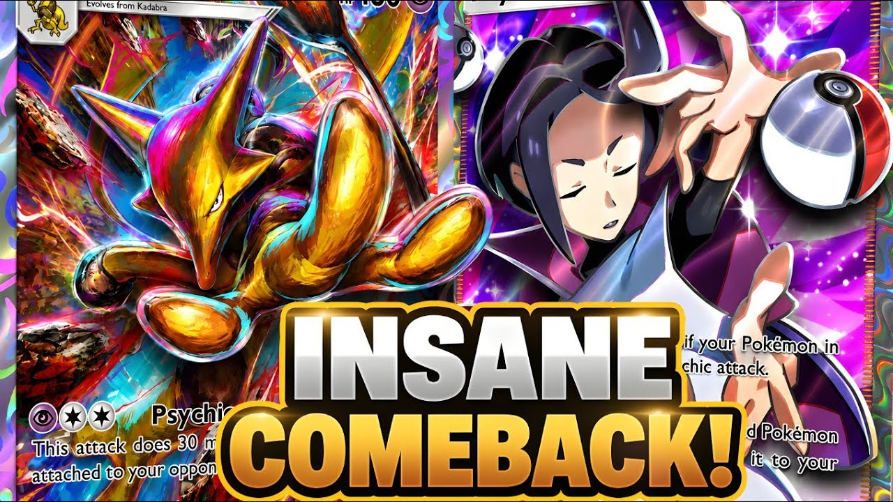 Wtf ?! ALAKAZAM is 10X Stronger Now with this GENIUS Deck !!