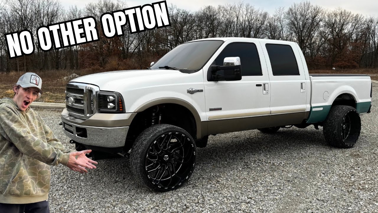 I Had No Choice But To LIFT My 6.0 Powerstroke!