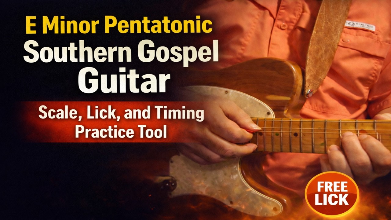 Learn This Southern Gospel Scale and Lick in E Minor