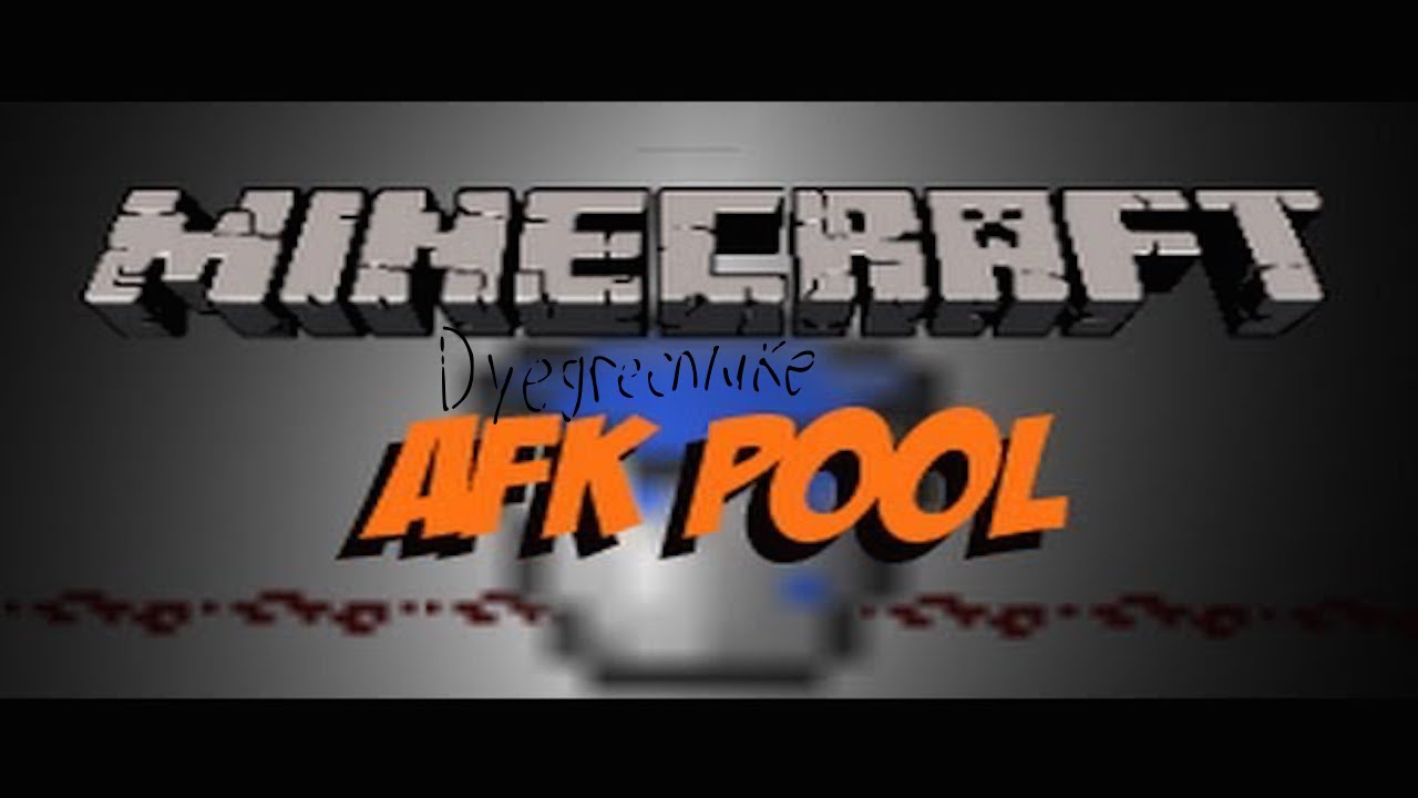 How to make 2 different types of AFK pools in Minecraft!