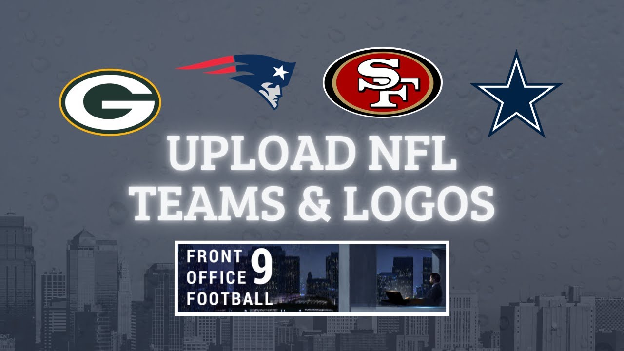 Front Office Football 9, загрузка команды и логотипа NFL