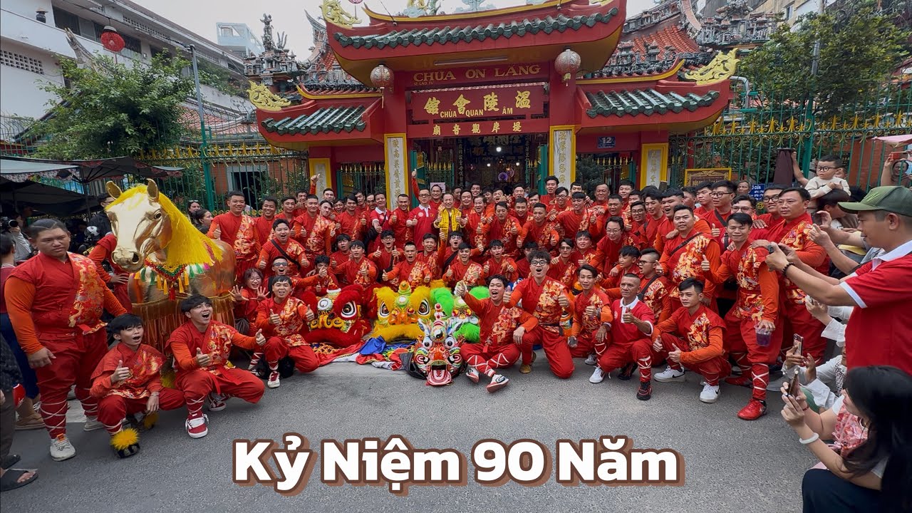 MÚA LÂN TẠI CHÙA QUAN ÂM 2026 - KỶ NIỆM 90 NĂM THÀNH LẬP ĐOÀN NHƠN NGHĨA ĐƯỜNG